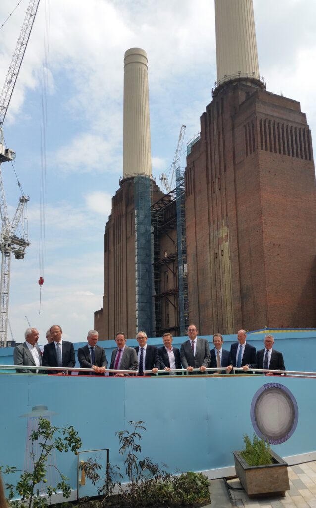 Construction Leadership Council Members Visit the Battersea Power Station Development 